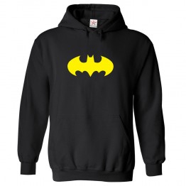 Dark Knight Gotham City Inspired Classic Unisex Kids and Adults Pullover Hoodie for Movie Fans